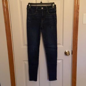 AEO super stretch hi-rise jegging